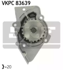 Водяной насос / прокладка SKF для PEUGEOT BOXER автобус (244, Z_) 2.0 HDi